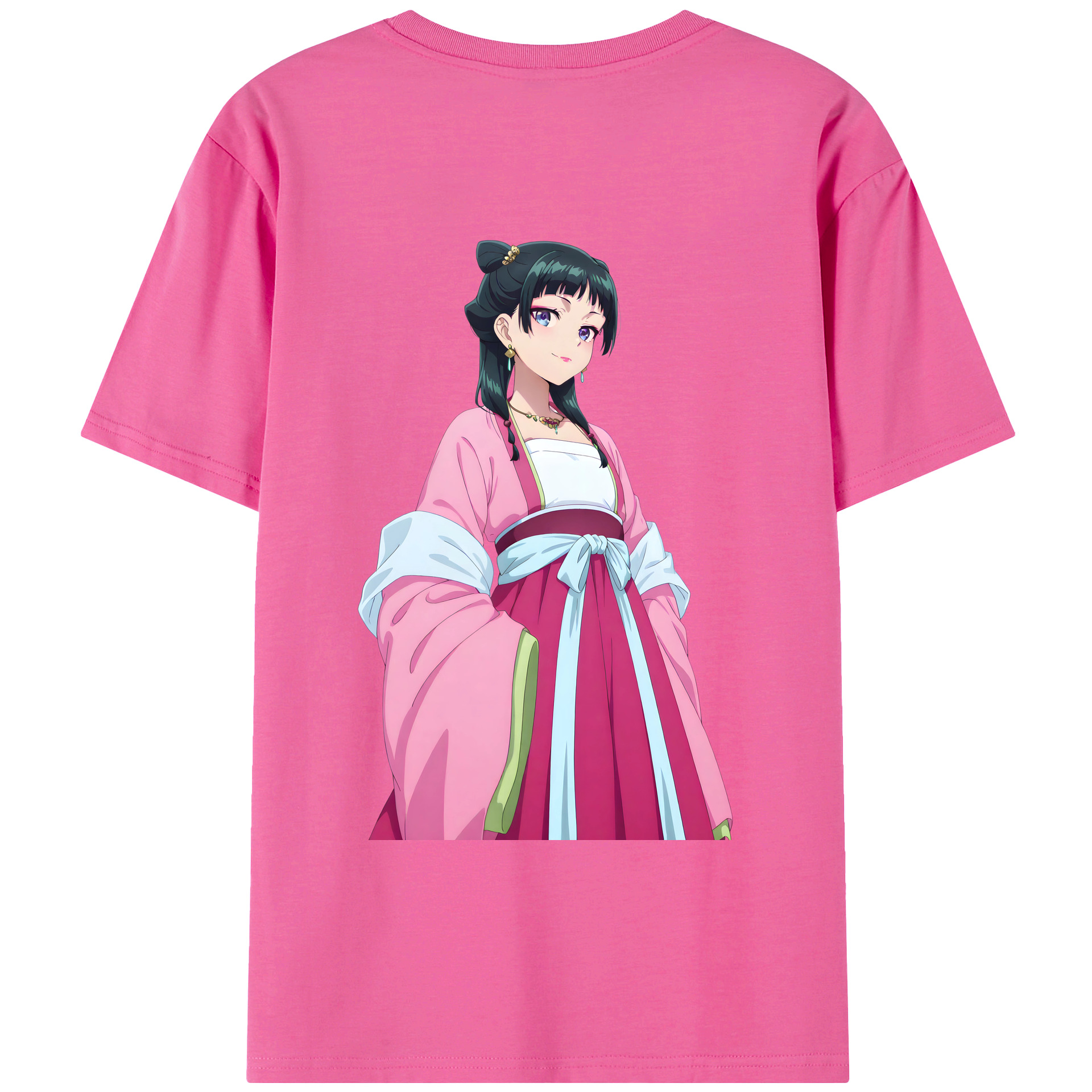 （画像用） 薬屋のひとりごと The Apothecary Diaries レディース半袖Tシャツ(バックプリント)
